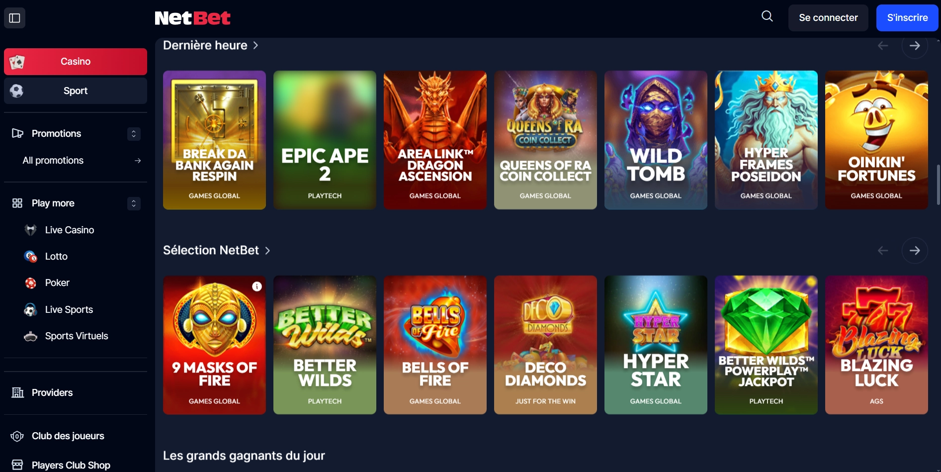 NetBet casino en ligne fiable – cotes compétitives et ANJ 2026